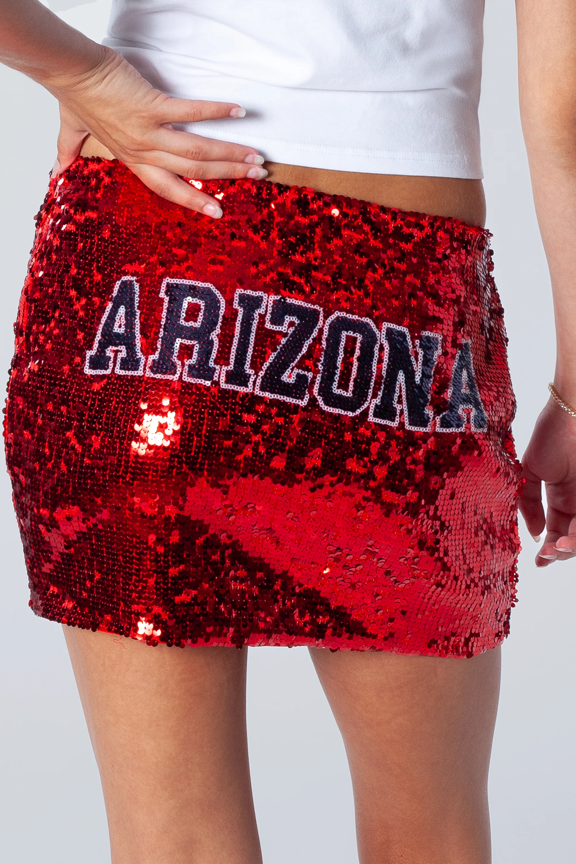 Arizona Sequin Mini Skirt - Image 2