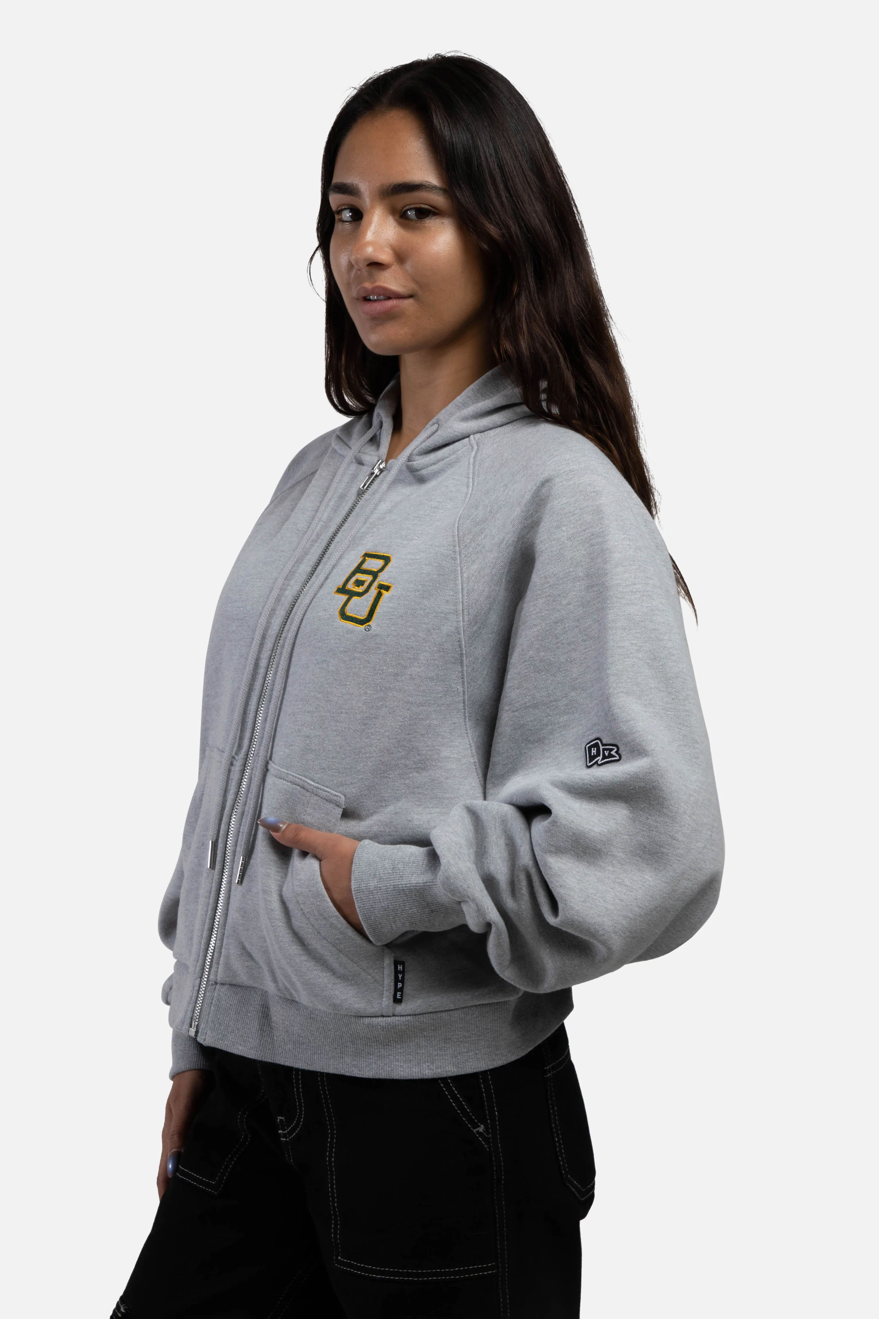 Baylor Raglan Zip Up - Image 2
