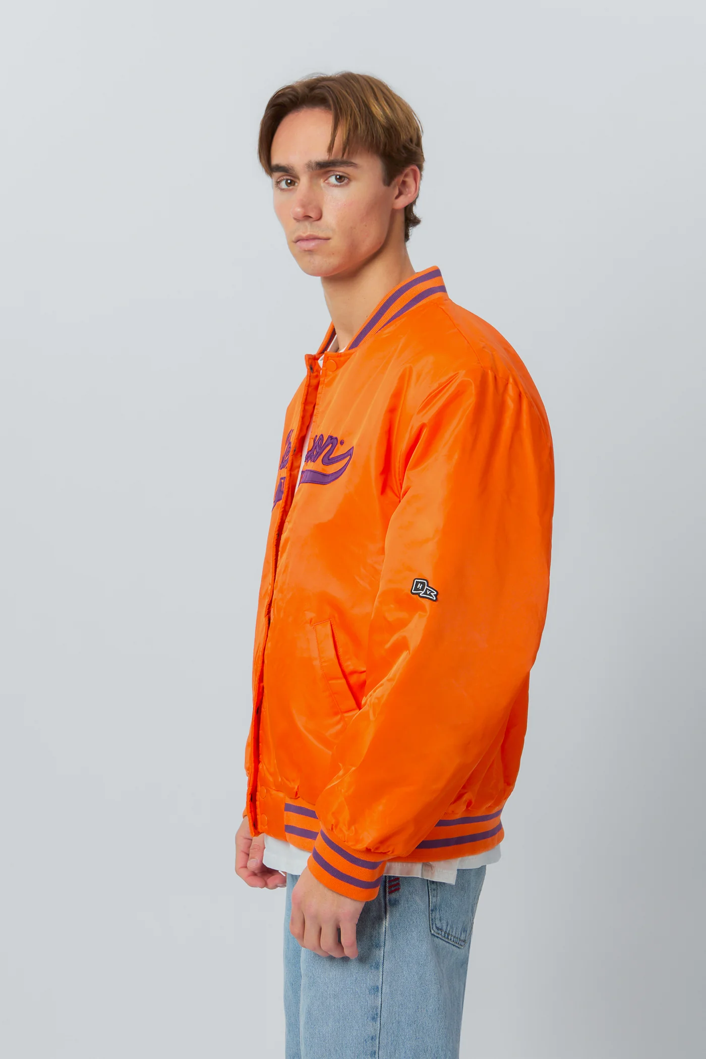 Clemson A-Game Varsity Jacket - Image 7