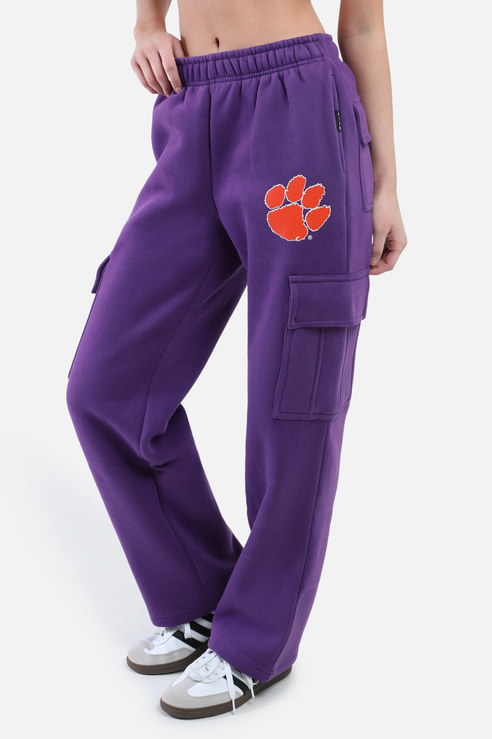 Clemson University Cargo Sweatpants - Image 2