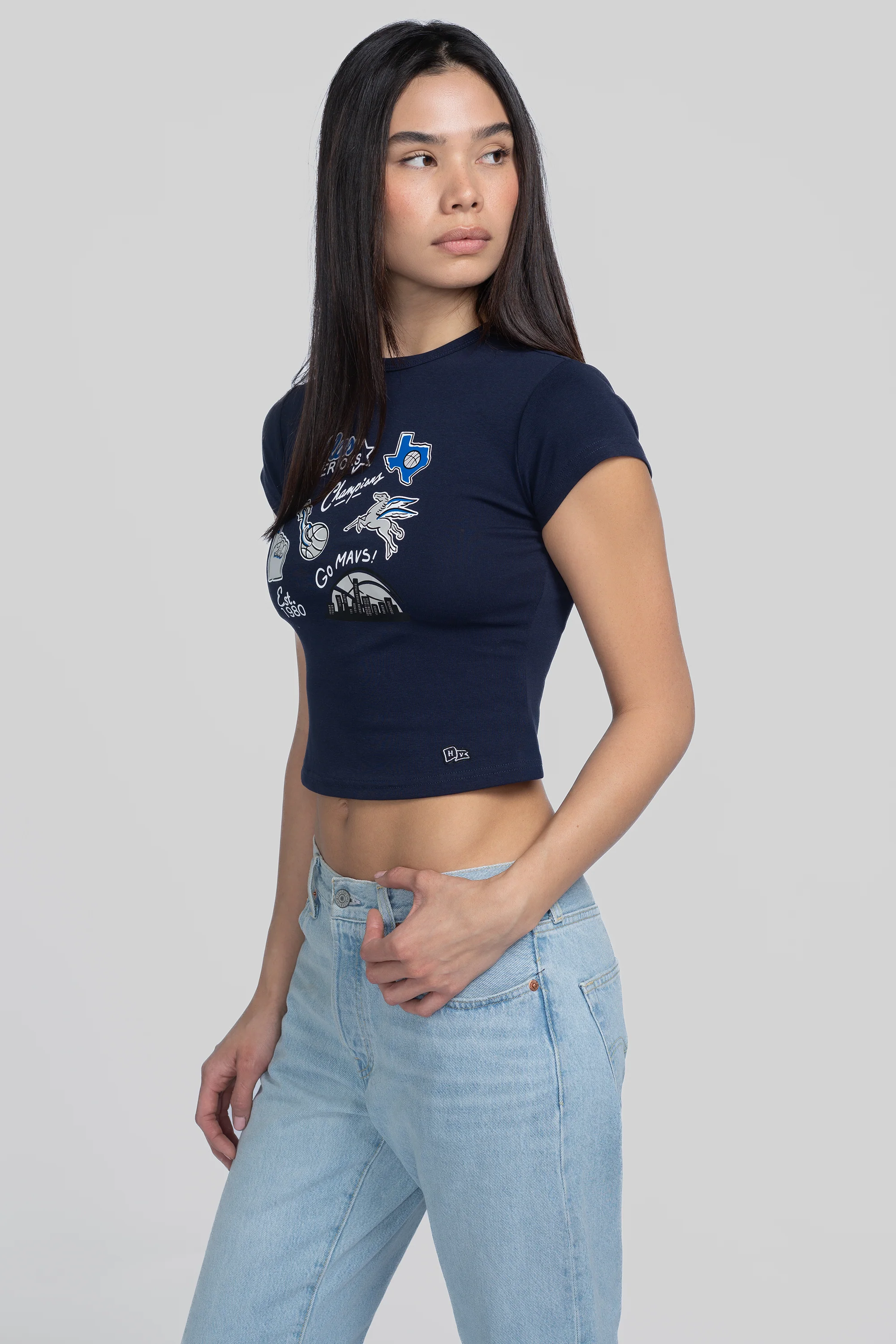 Dallas Mavericks Baby Tee - Image 2