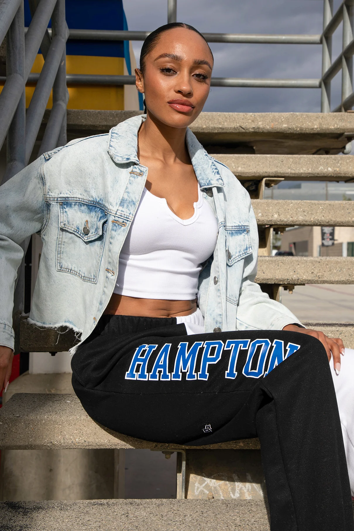 Hampton Color-Block Sweats - Image 2