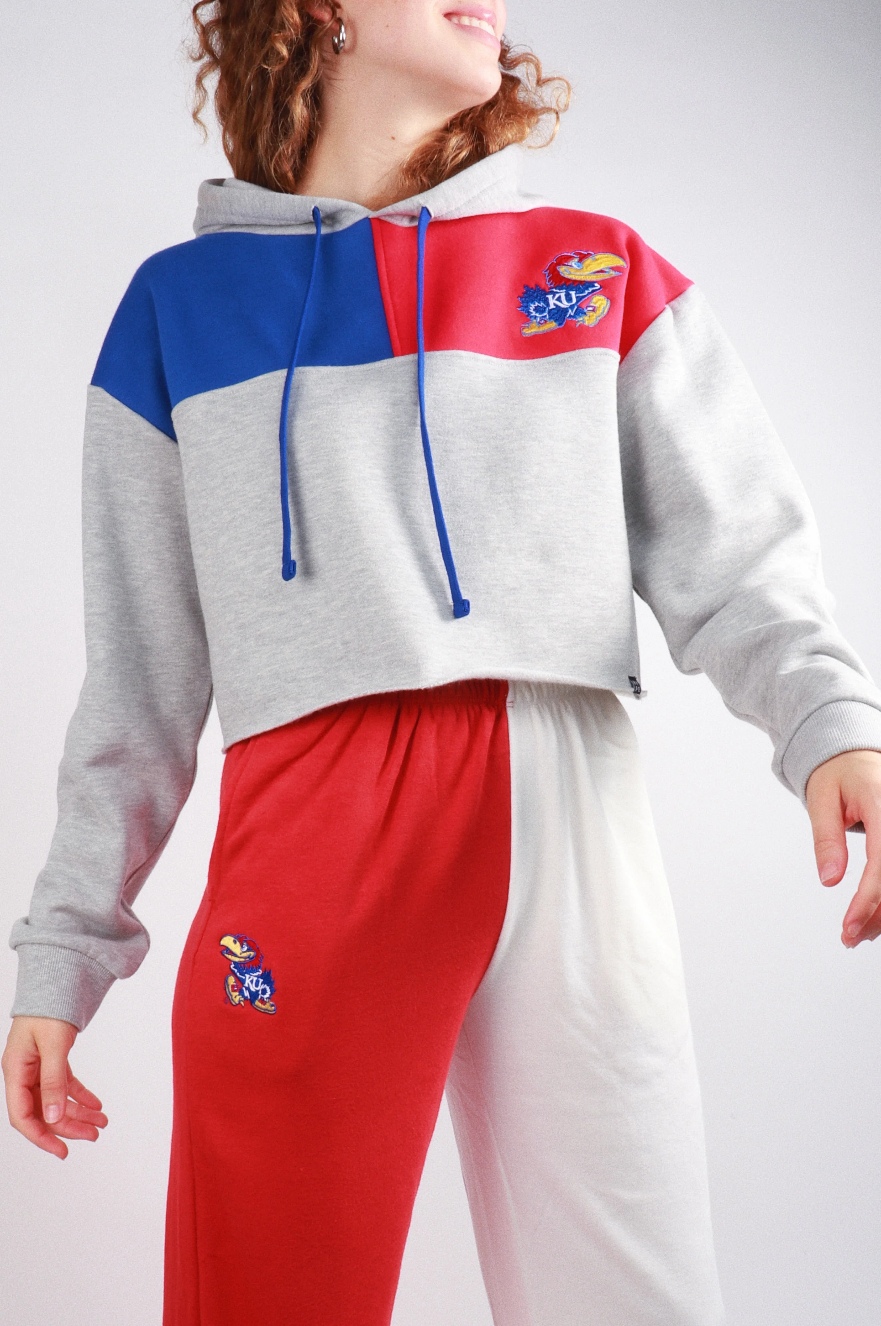 Kansas Color-Block Hoodie