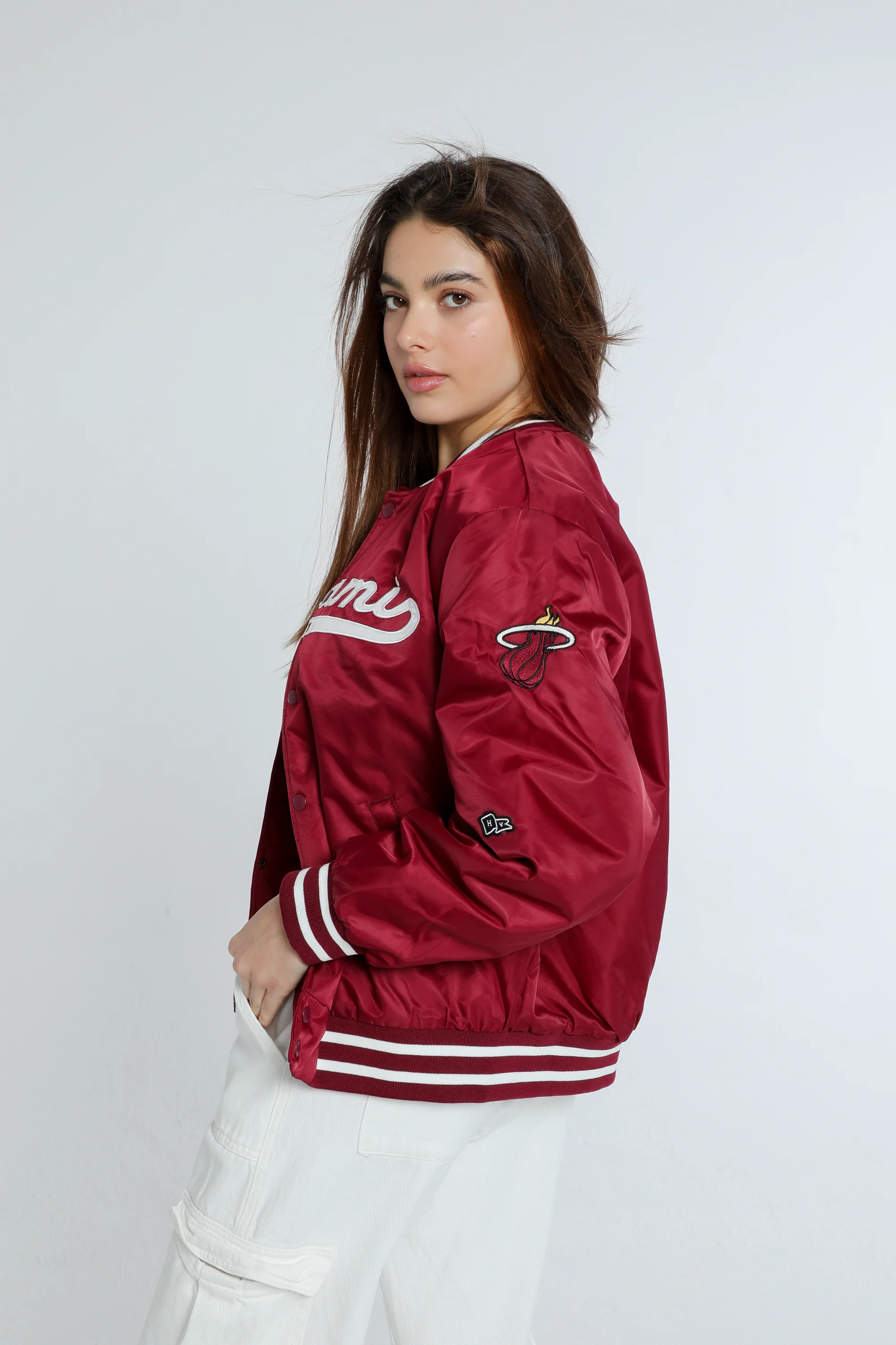 Miami Heat A-Game Varsity Jacket - Image 5