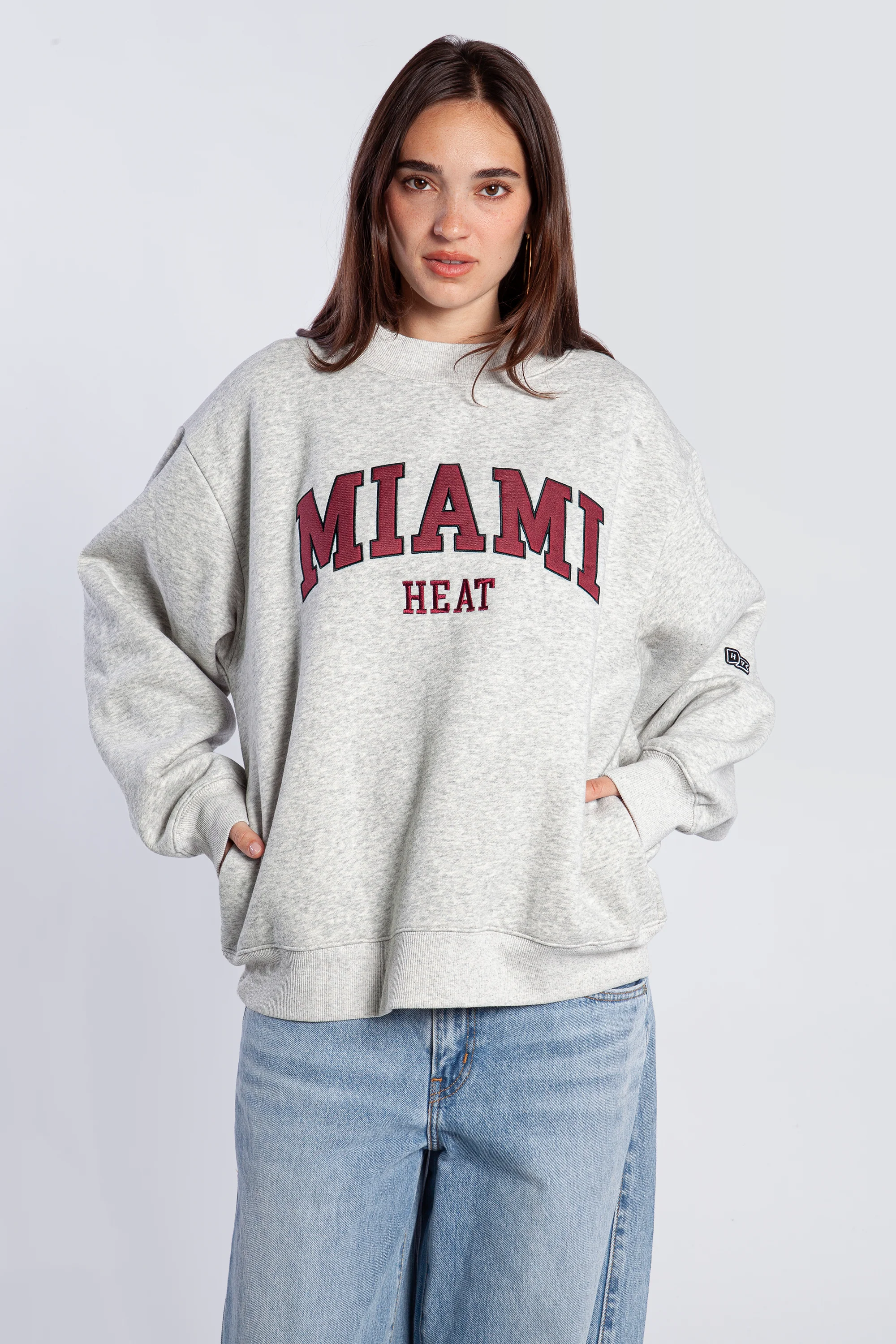 Miami Heat Mock Neck Crewneck - Image 2