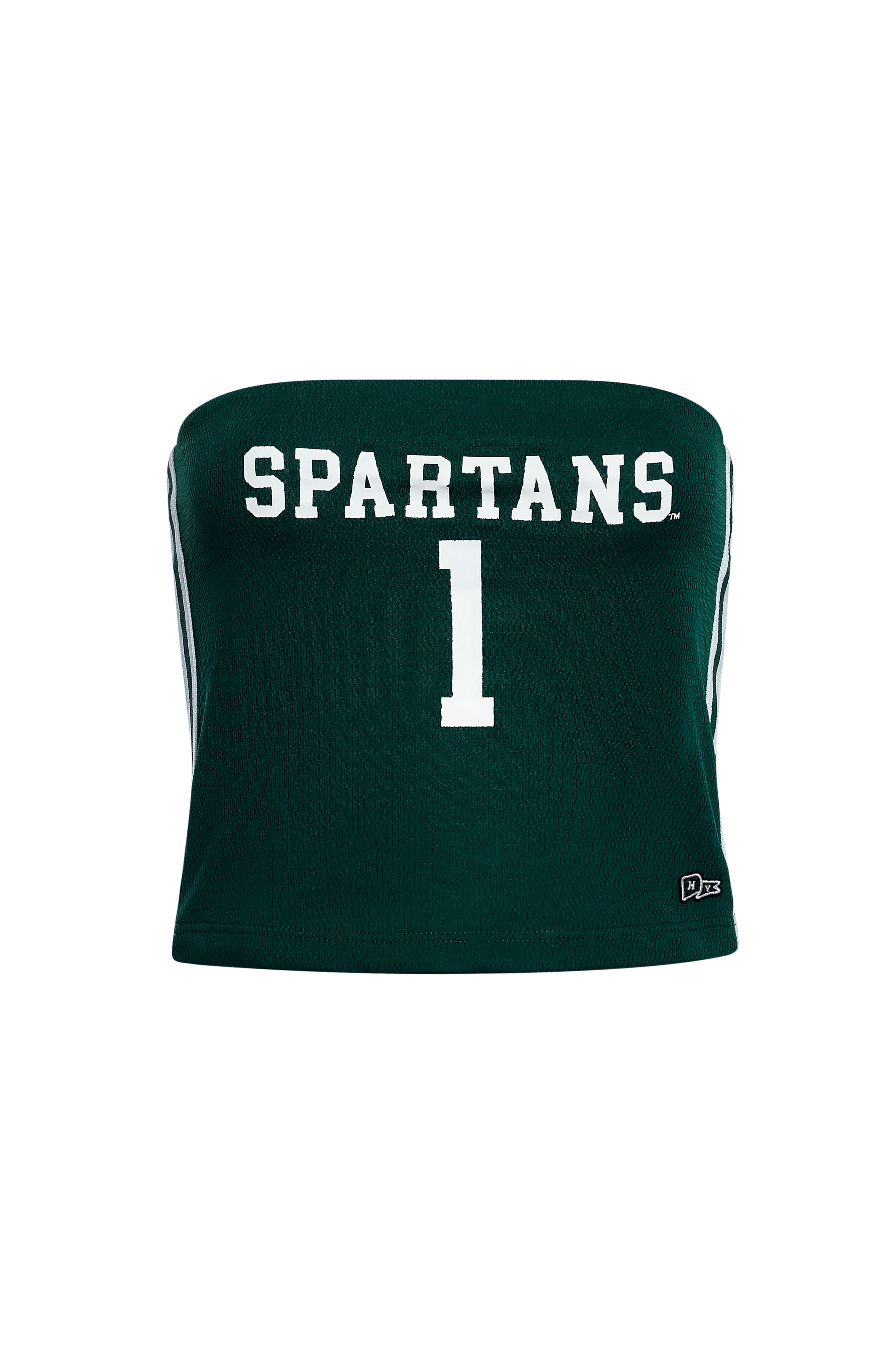 Michigan State Jersey Tube Top - Image 4
