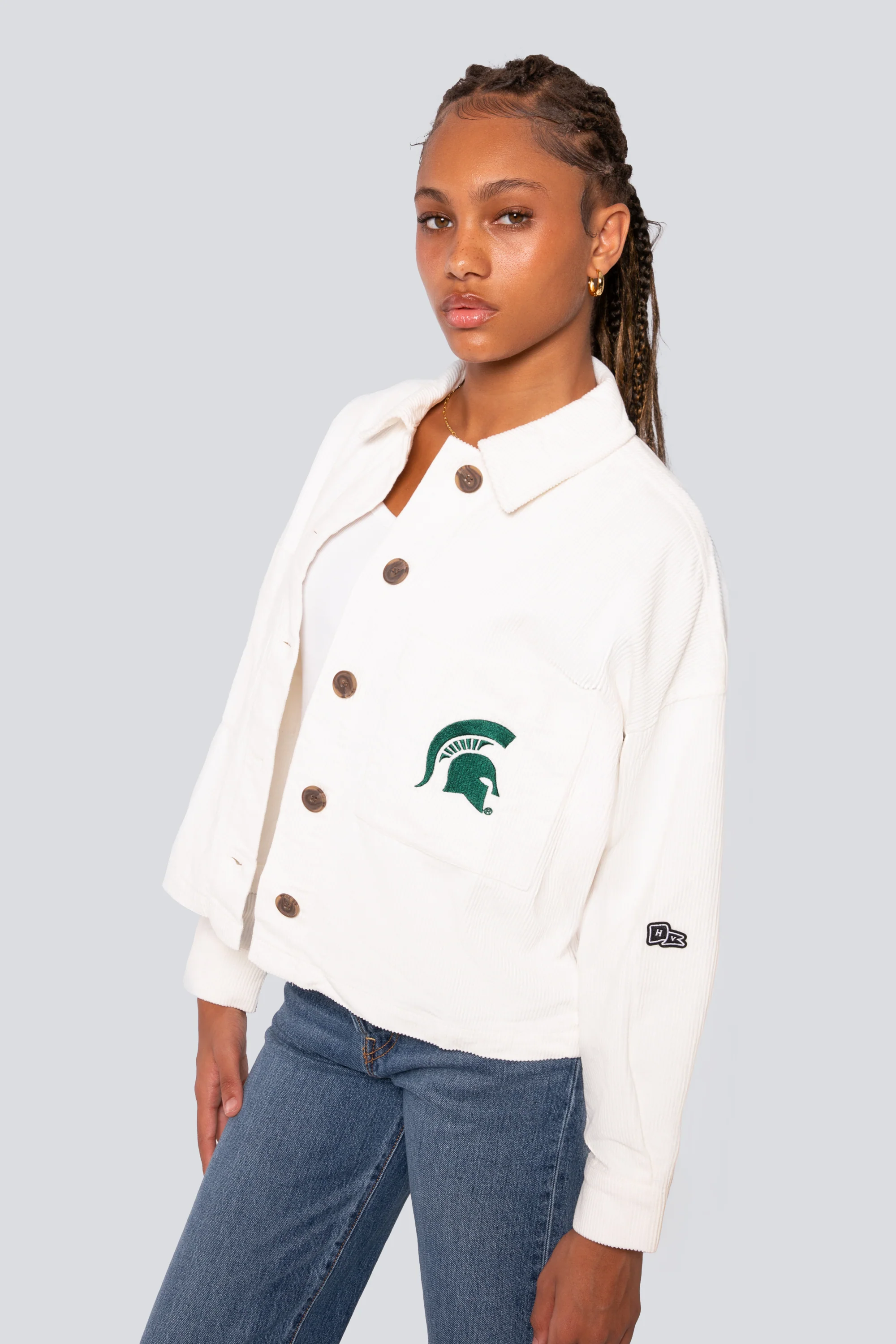 Michigan State Corded Jacket - Image 2