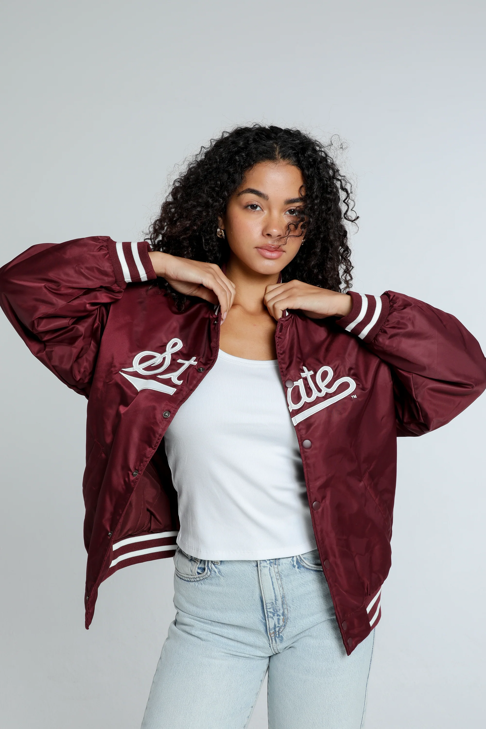 Mississippi State A-Game Varsity Jacket - Image 3