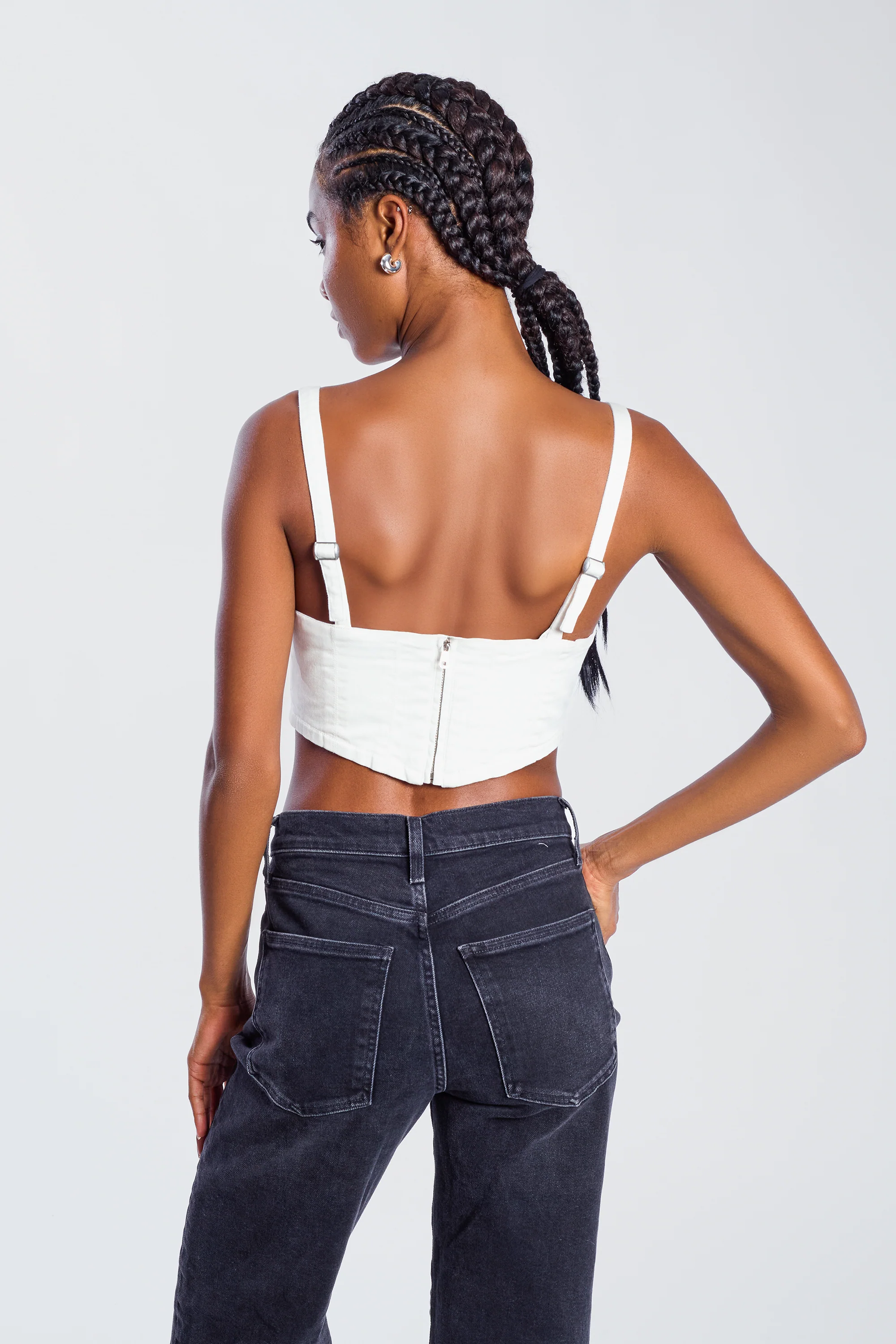 Alabama A&M Denim Corset - Image 3