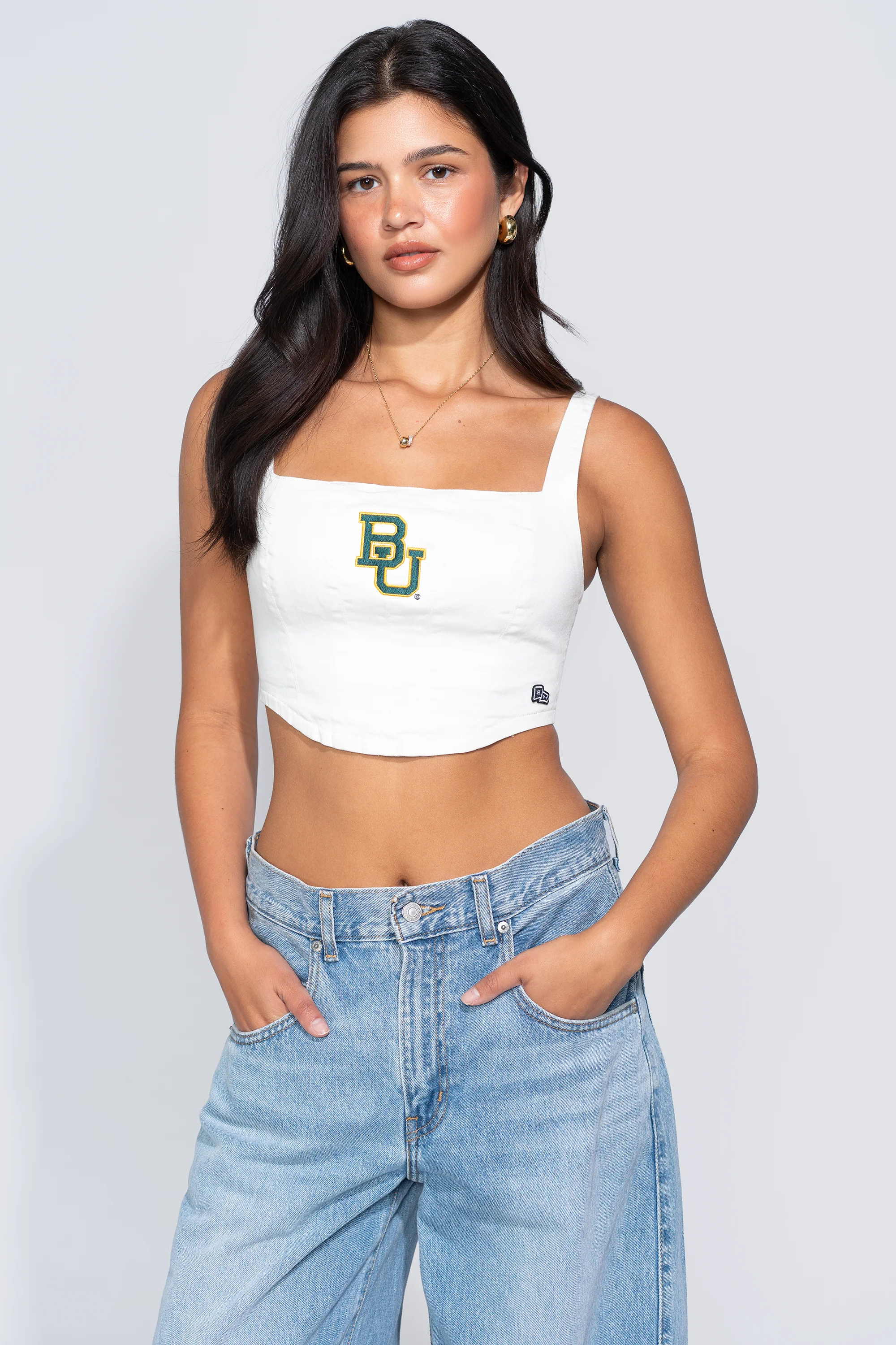 Baylor Denim Corset - Image 2