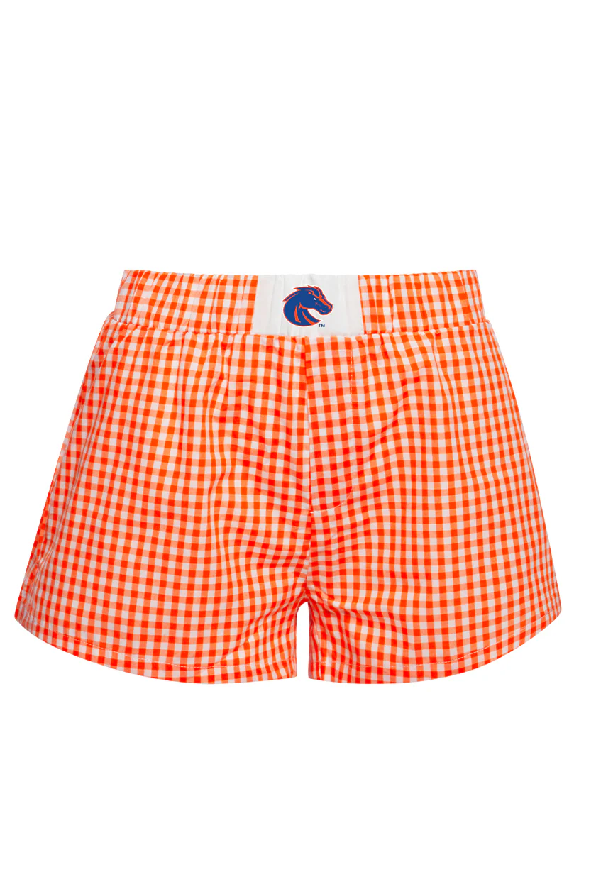 Boise State Gameday Gingham Shorts - Image 3