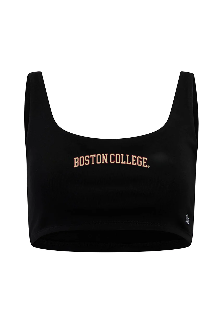 Boston College Scoop Neck Crop Top - Image 6