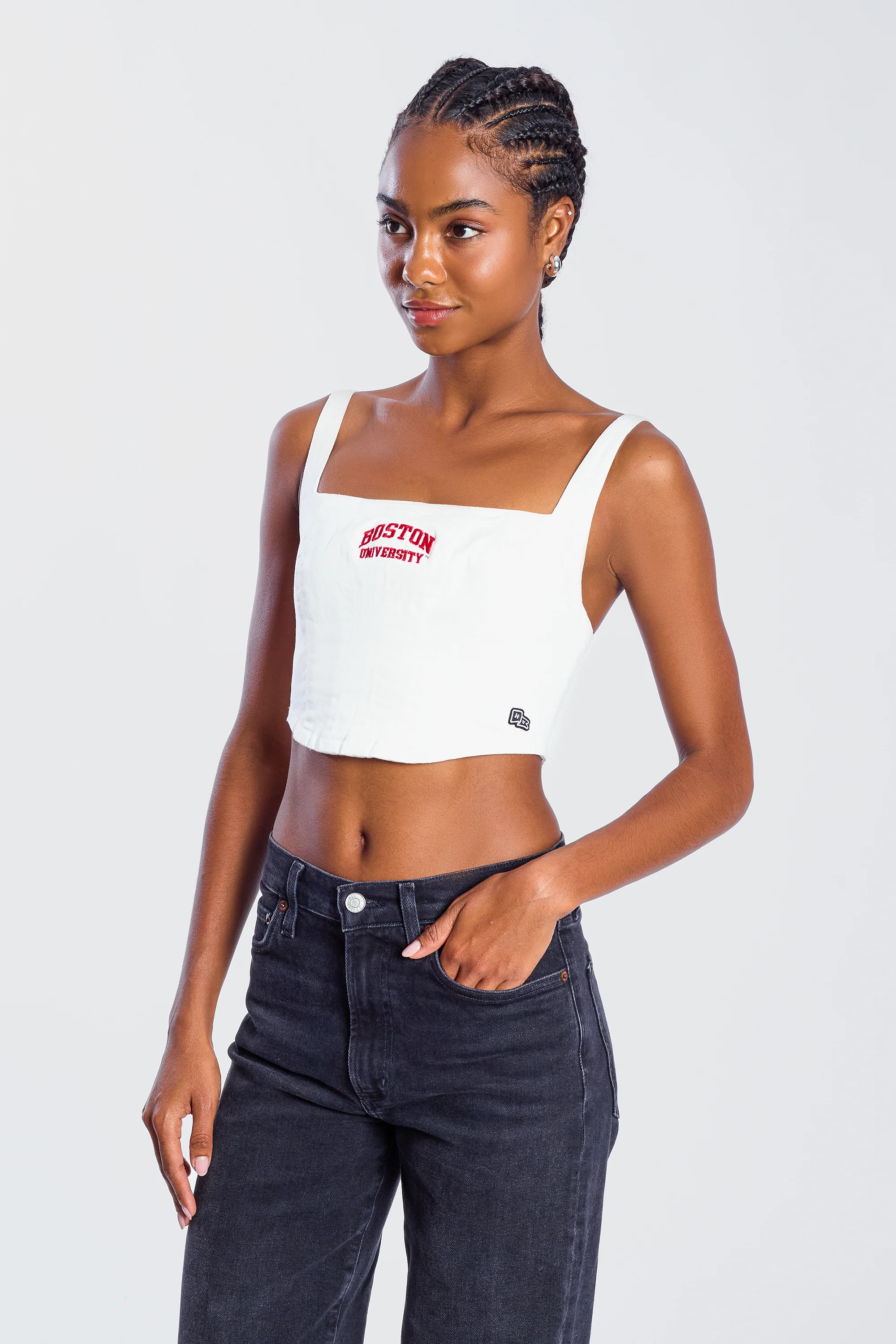 Boston University Denim Corset - Image 2