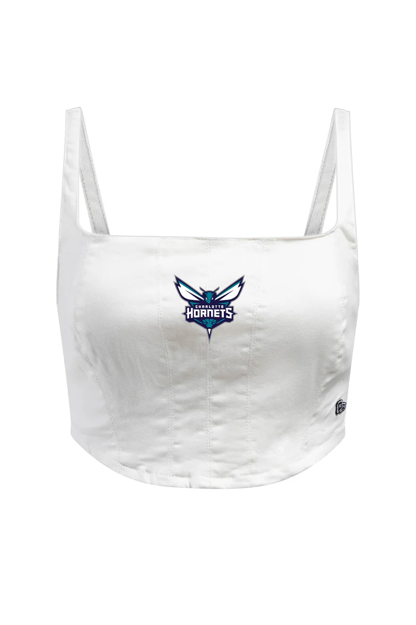 Charlotte Hornets Denim Corset - Image 5