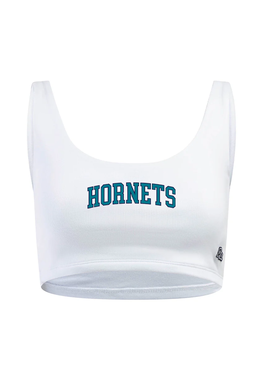 Charlotte Hornets Scoop Neck Crop Top - Image 11