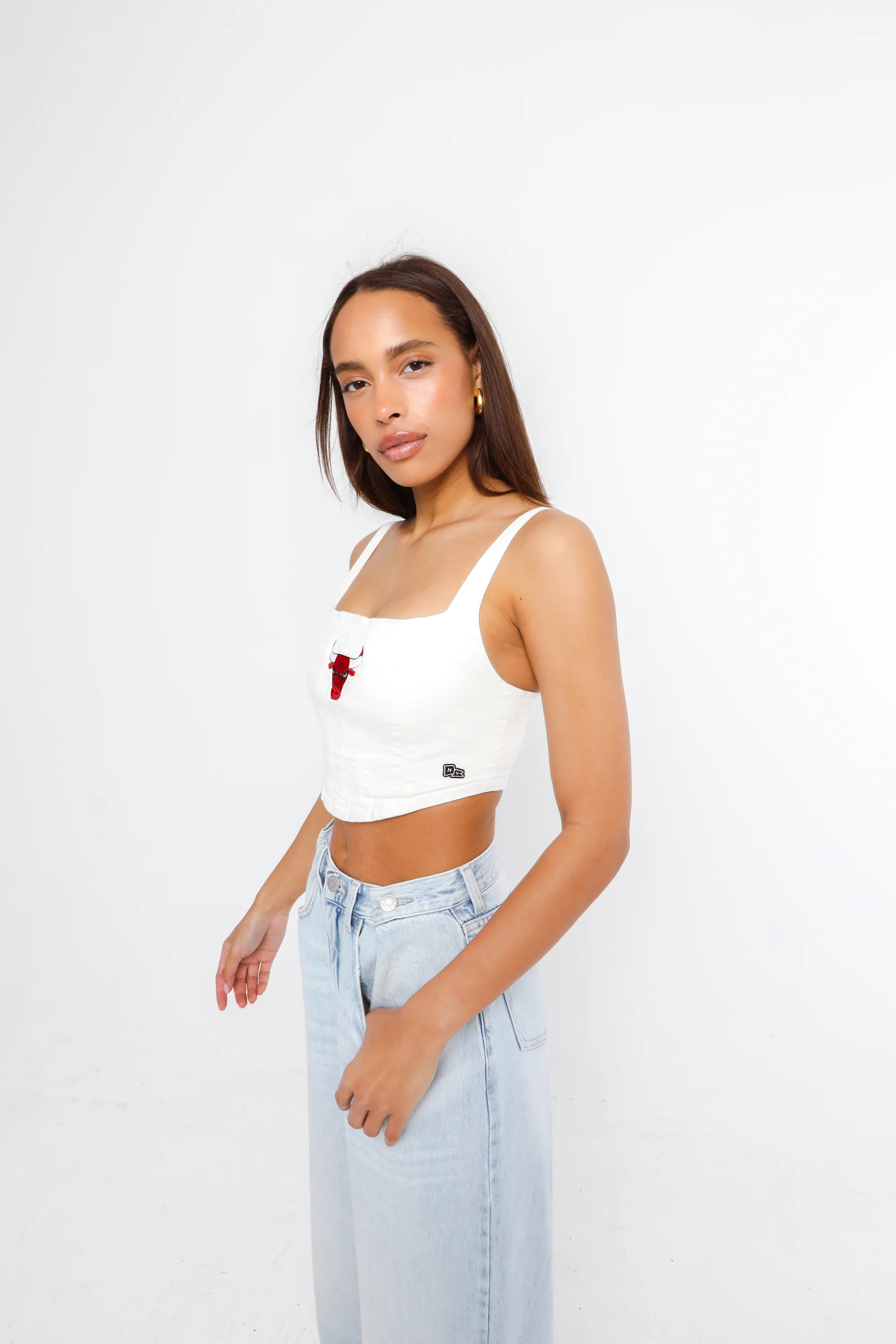 Chicago Bulls Denim Corset - Image 4