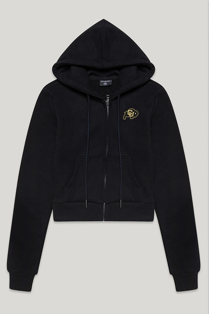 CU Boulder Mia Zip Sweater - Image 4
