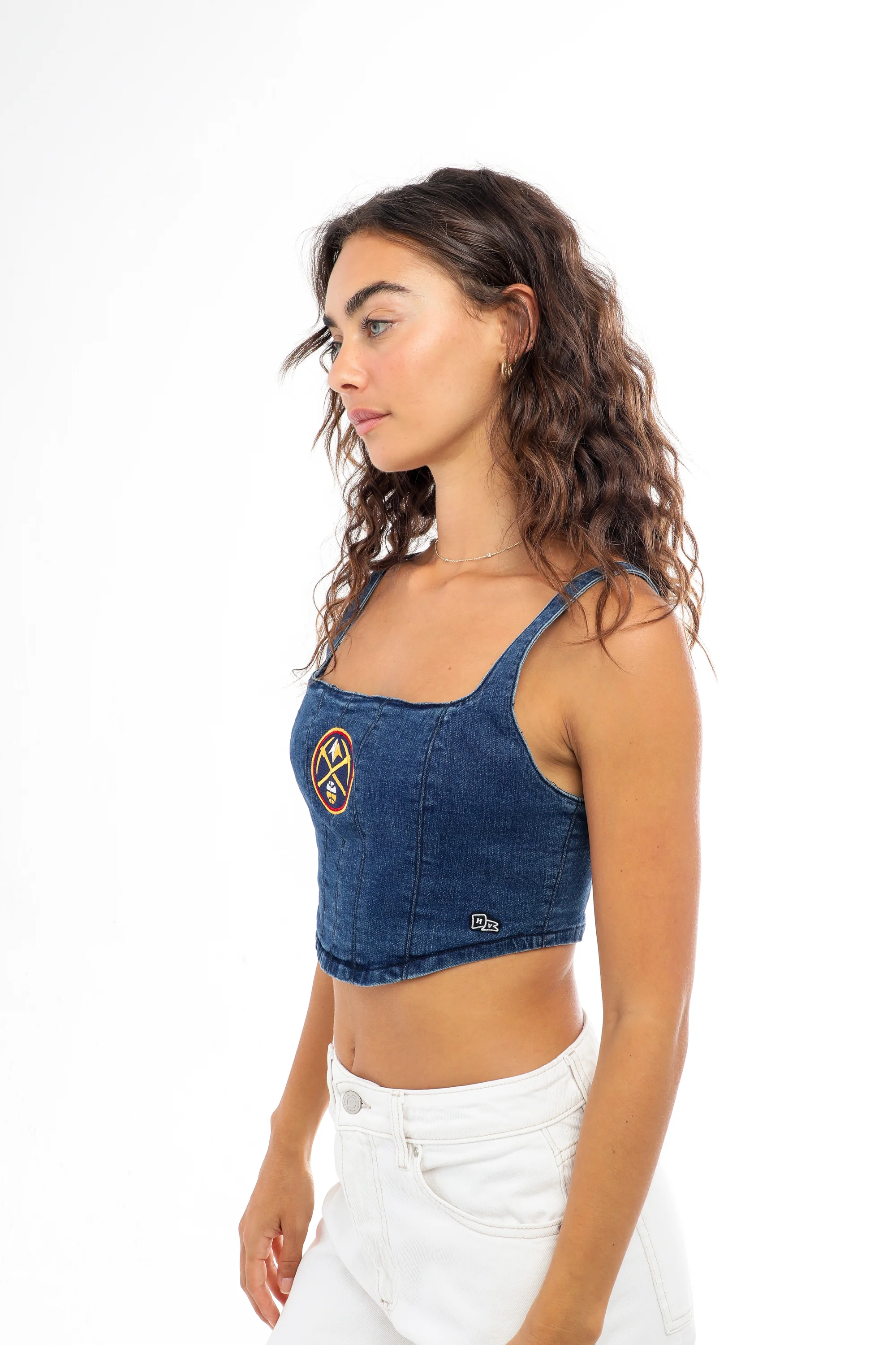 Denver Nuggets Denim Corset - Image 2
