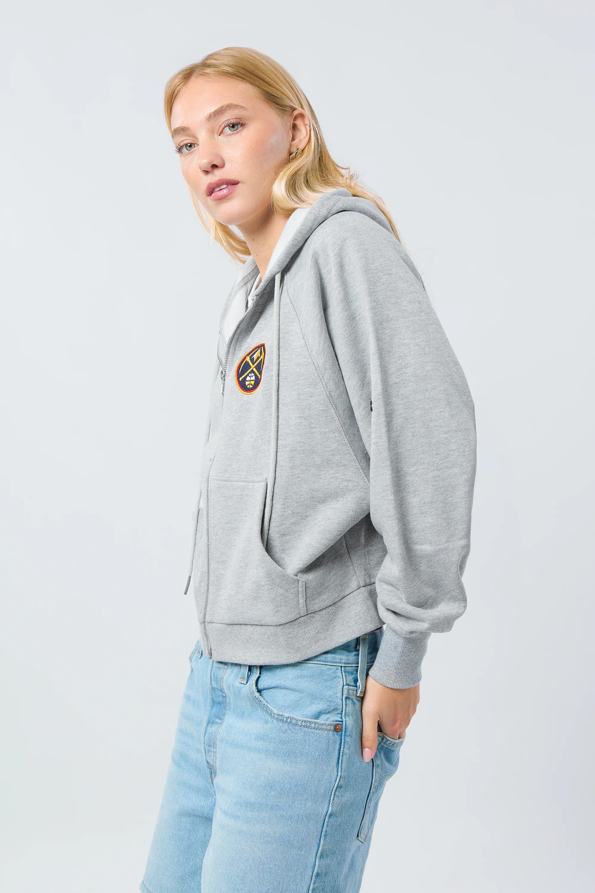 Denver Nuggets Raglan Zip-Up - Image 3