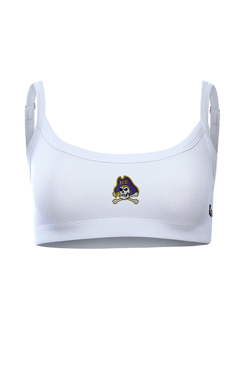 East Carolina University Rib Bra Top - Image 3