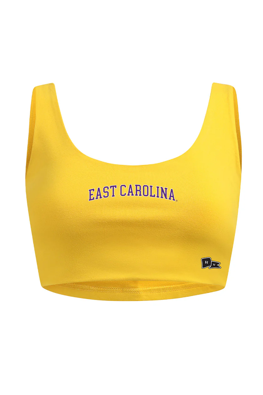 East Carolina University Scoop Neck Crop Top - Image 3