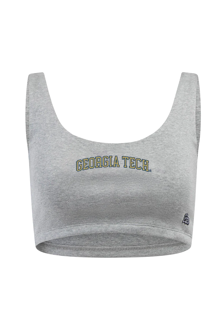 Georgia Tech Scoop Neck Crop Top - Image 10
