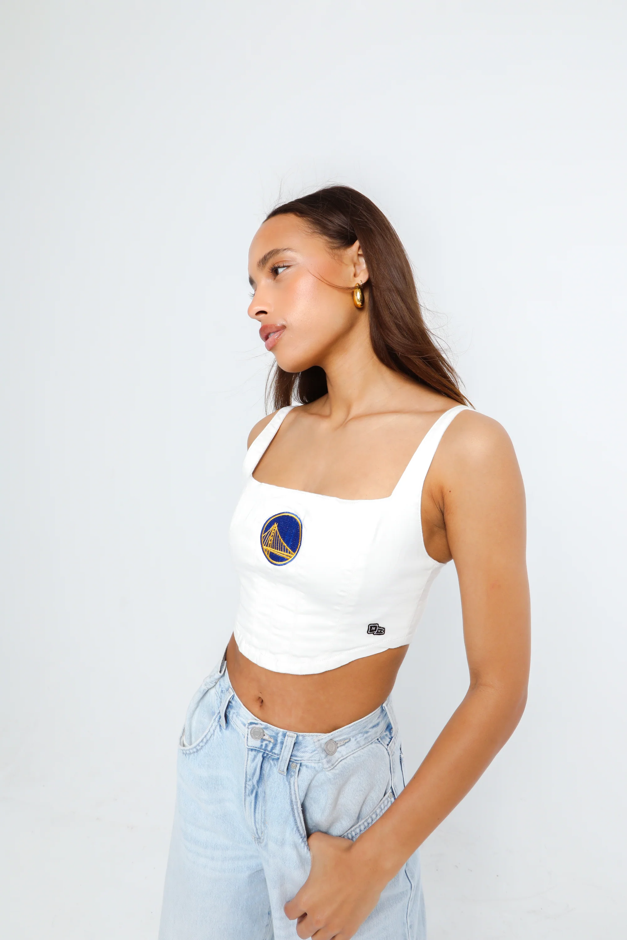 Golden State Warriors Denim Corset - Image 2