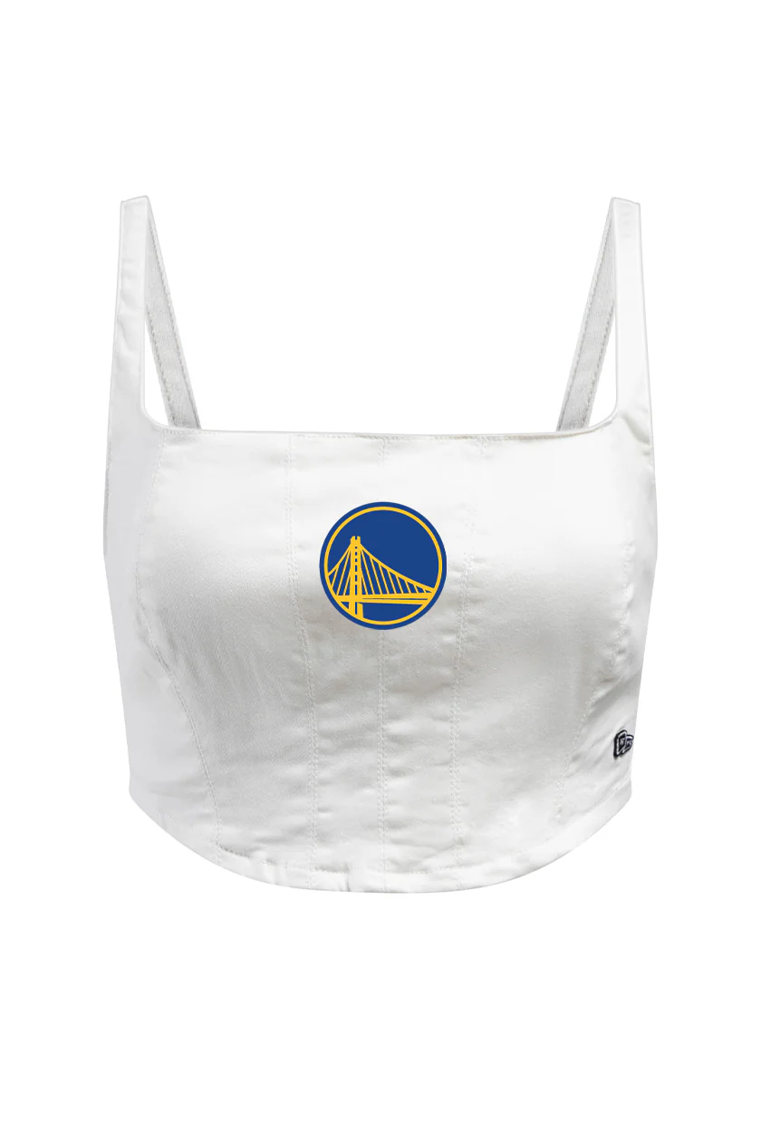 Golden State Warriors Denim Corset - Image 5