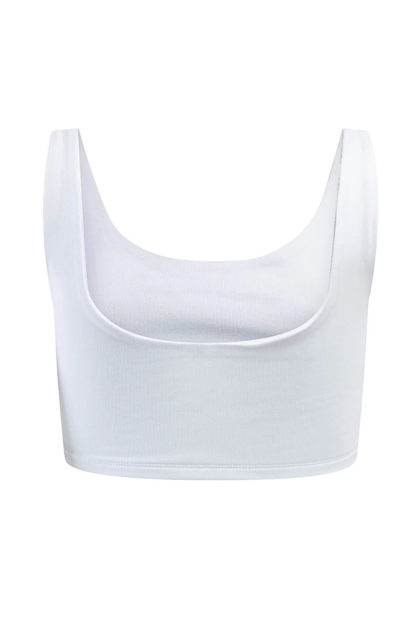 Hampton Scoop Neck Crop Top - Image 2