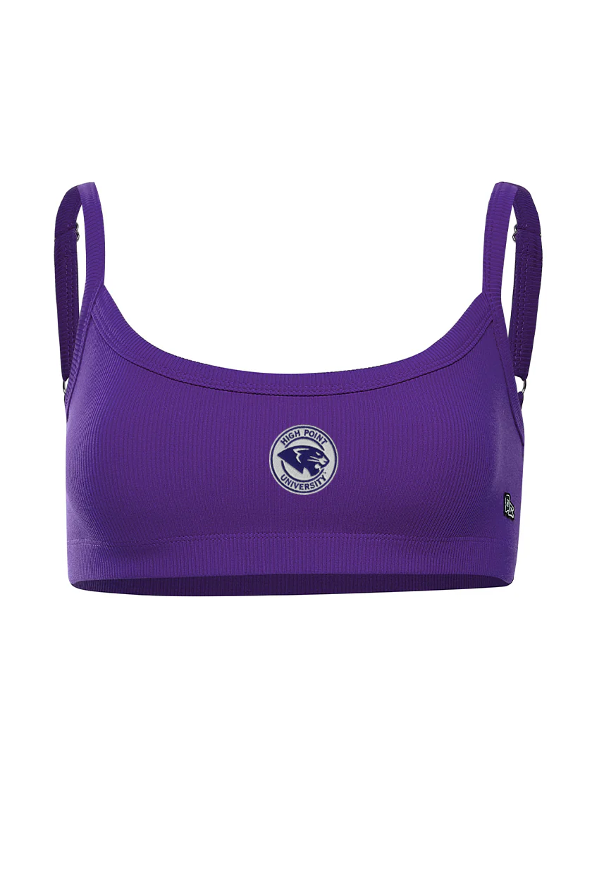 High Point University Rib Bra Top