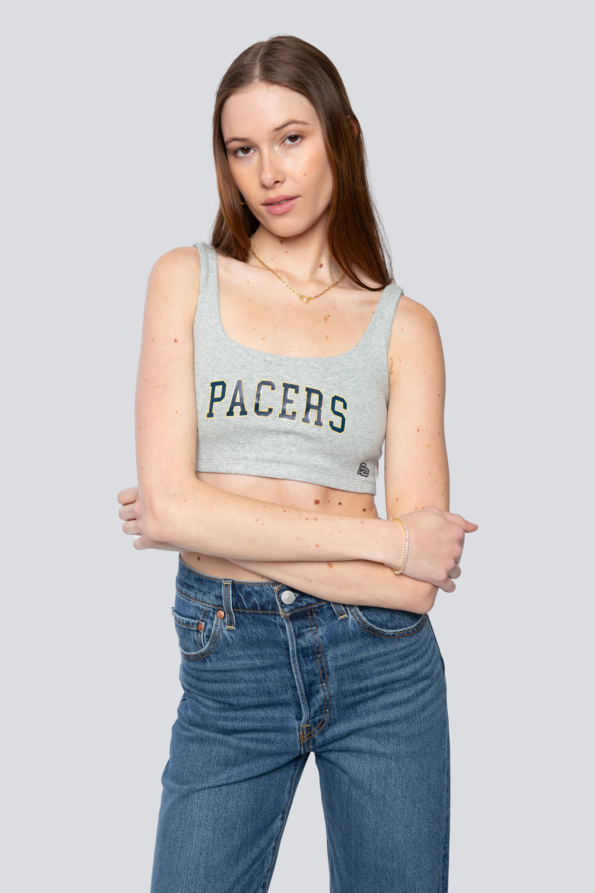 Indiana Pacers Scoop Neck Crop Top - Image 4