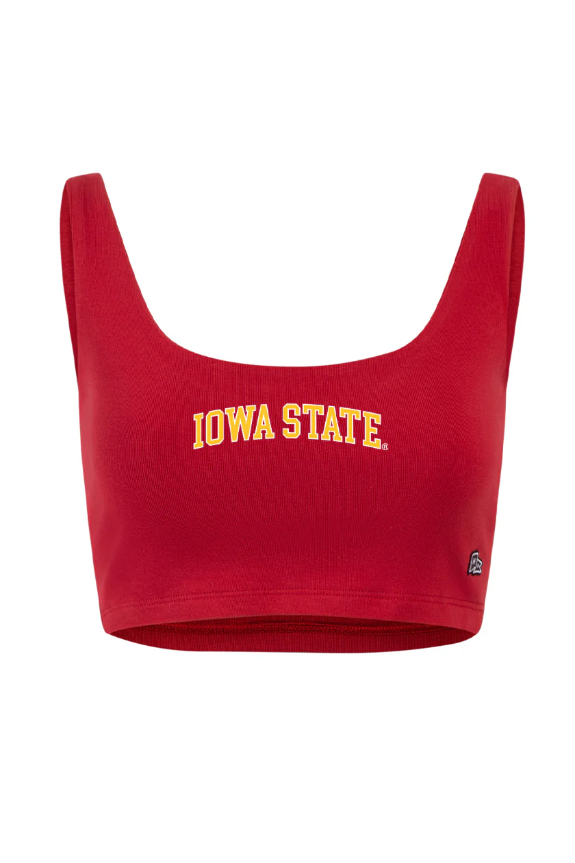 Iowa State Scoop Neck Crop Top - Image 14