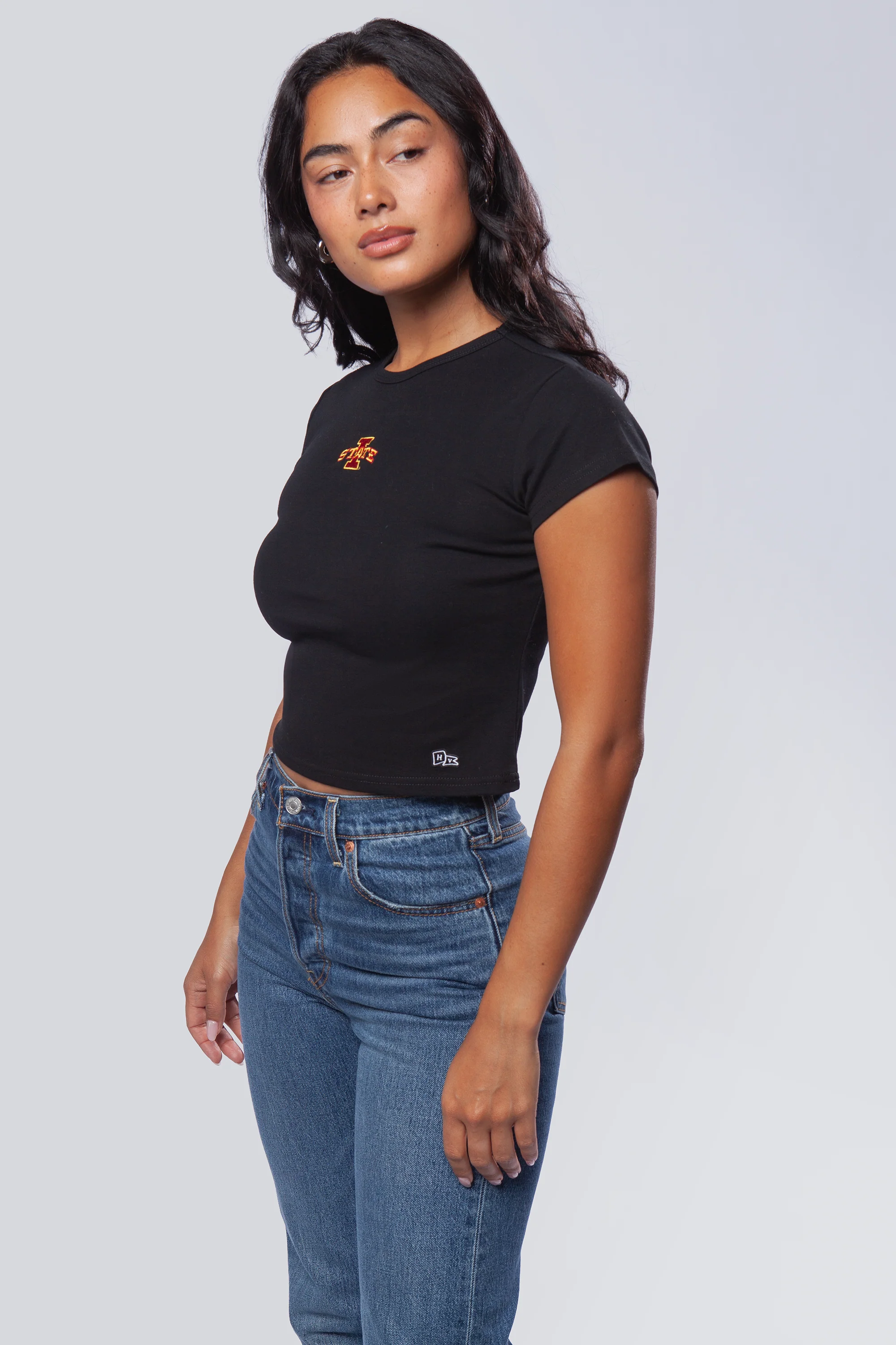 Iowa State University Baby Tee - Image 2