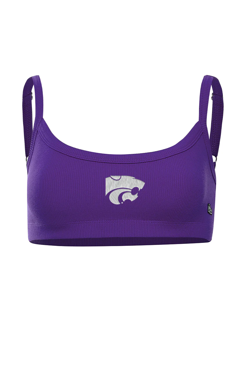 Kansas State Rib Bra Top