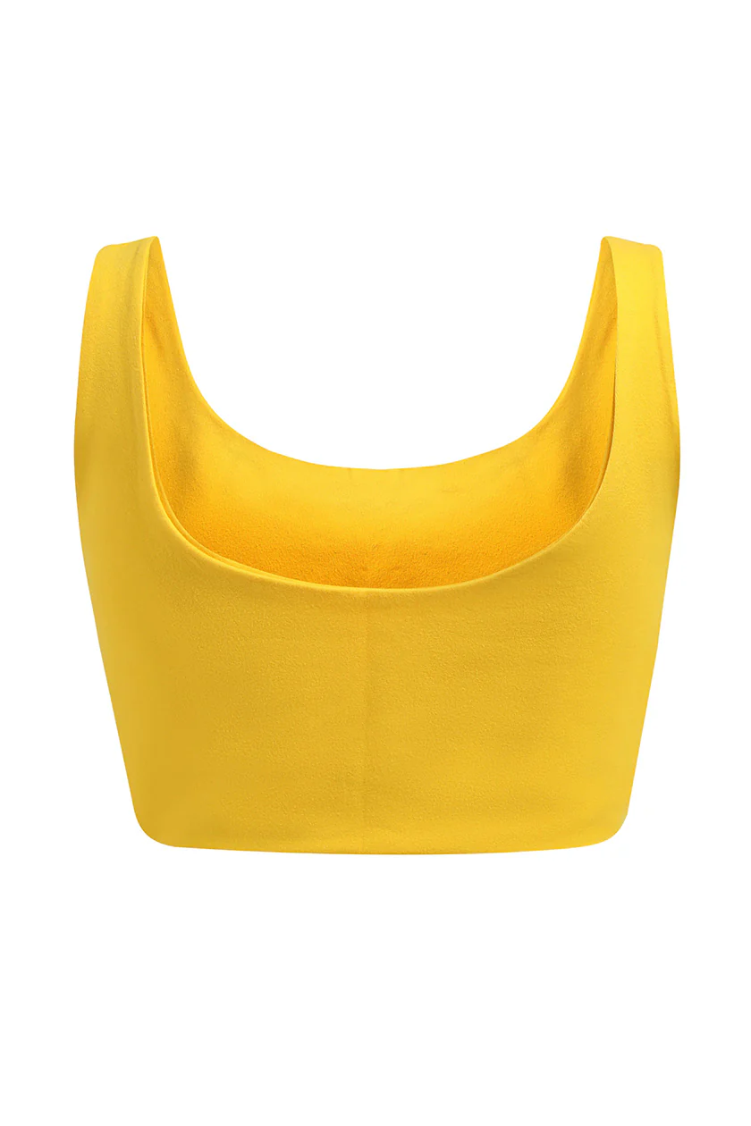 Marquette Scoop Neck Crop Top - Image 12