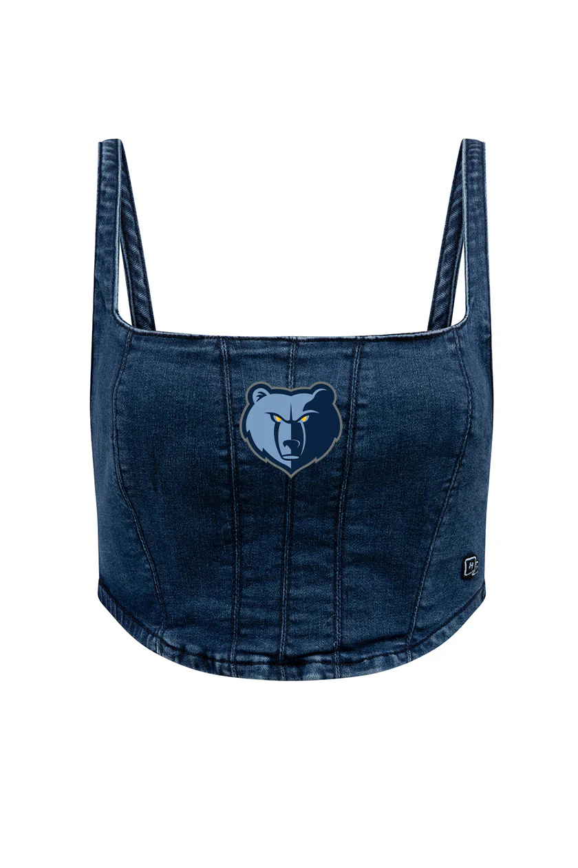 Memphis Grizzlies Denim Corset - Image 6