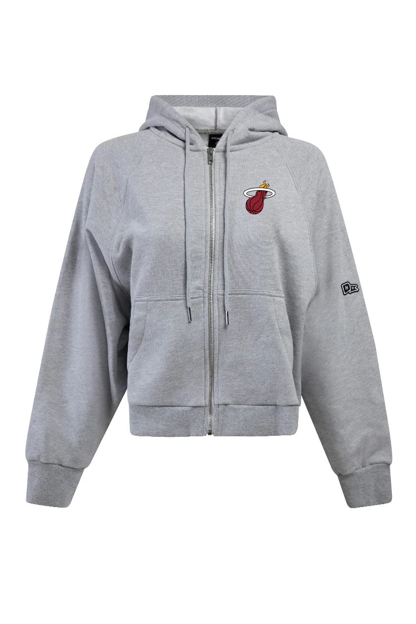 Miami Heat Raglan Zip-Up - Image 5