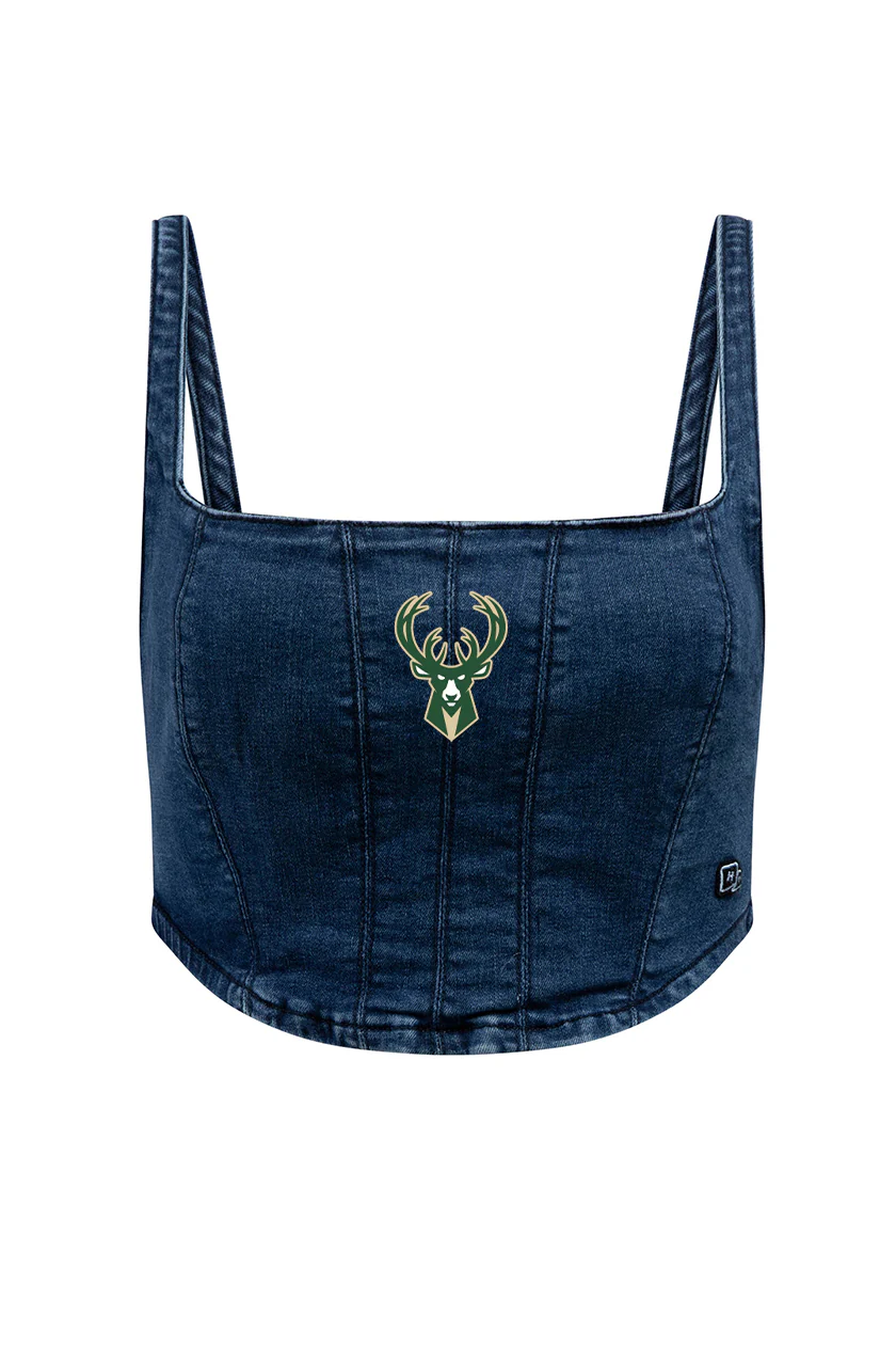 Milwaukee Bucks Denim Corset - Image 6