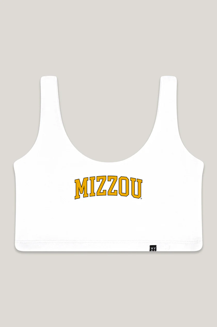 Mizzou Scoop Neck Crop Top - Image 6