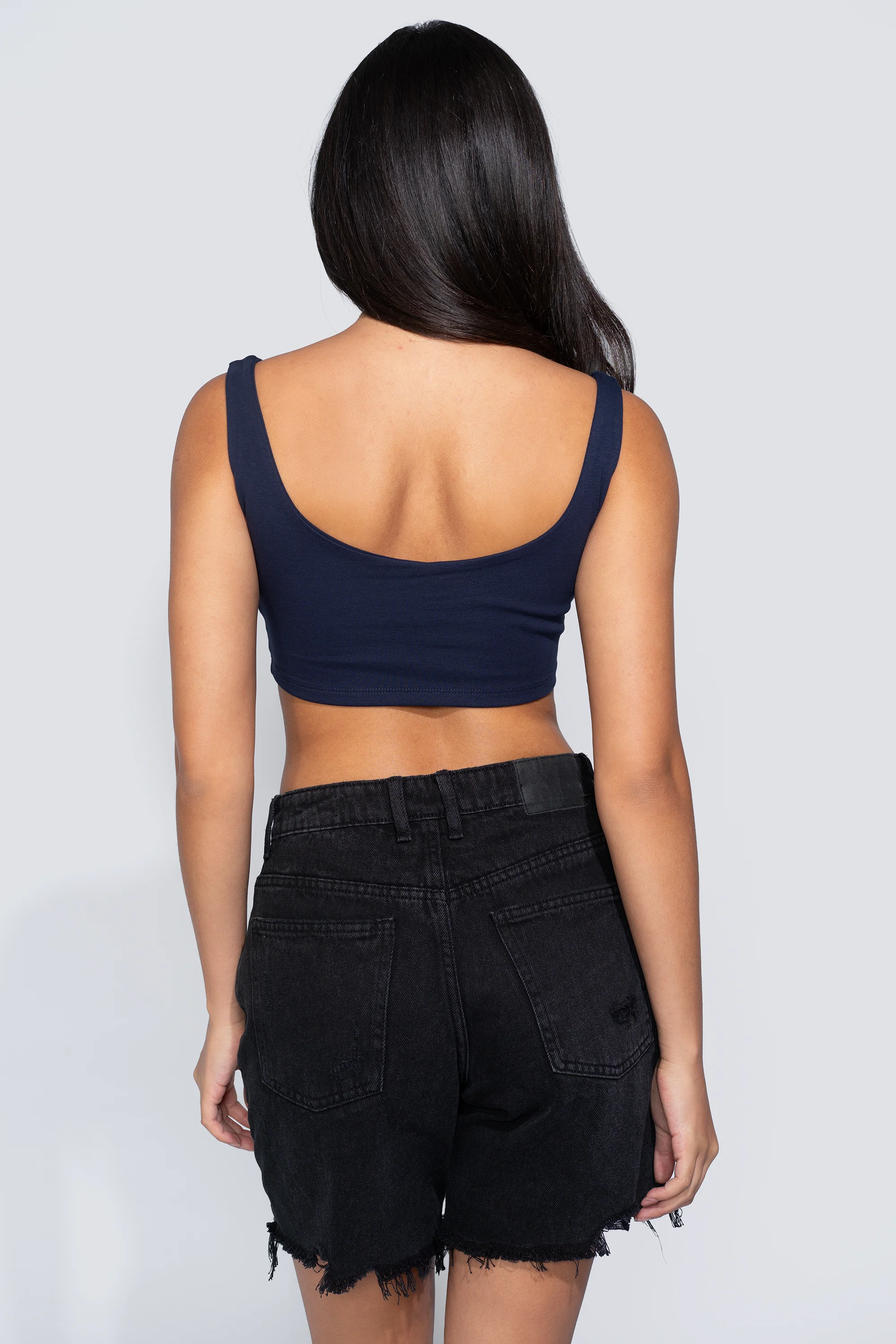 North Carolina A&T State Scoop Neck Crop Top - Image 4