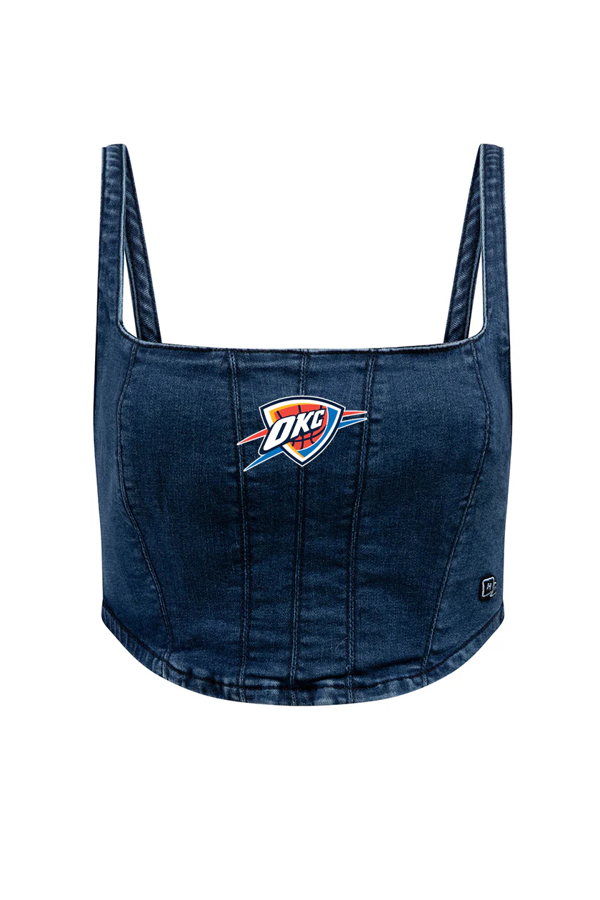 Oklahoma City Thunder Denim Corset - Image 5