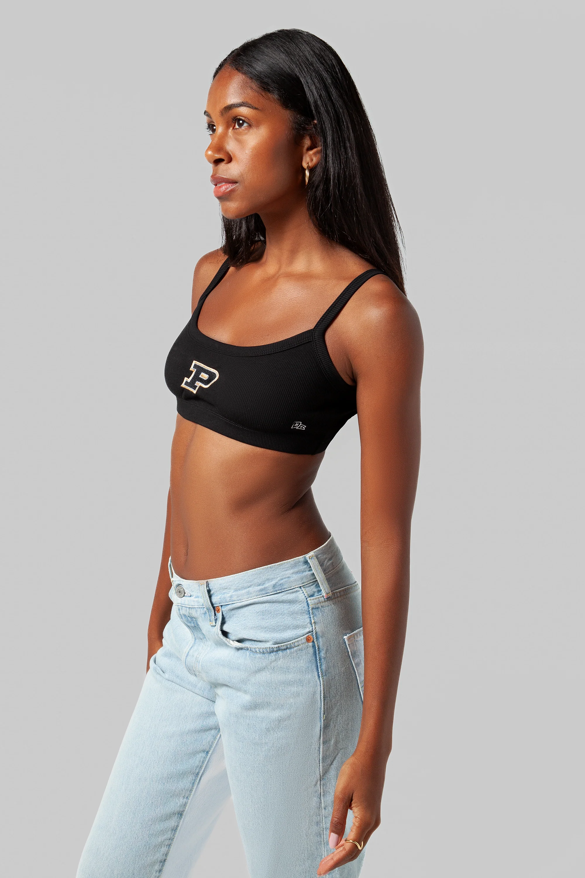 Purdue Rib Bra Top - Image 2