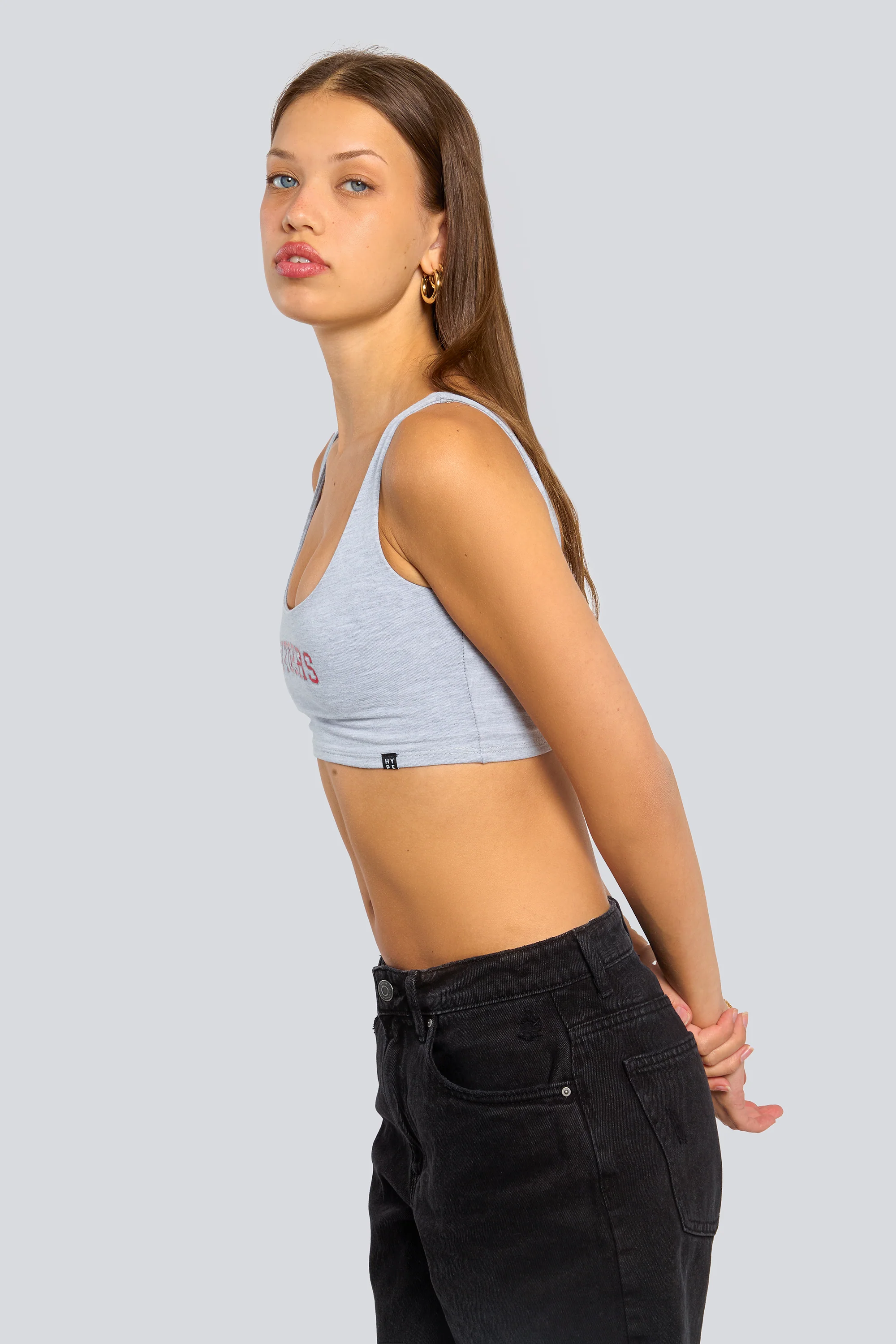 Rutgers | Scoop Neck Crop Top - Image 2