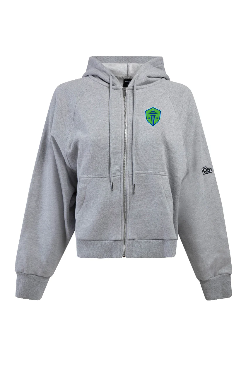 Seattle Sounders FC Raglan Zip-Up - Image 3