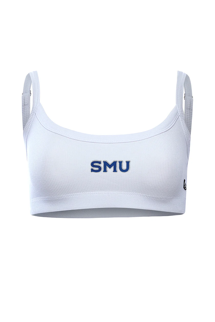 Southern Methodist University Rib Bra Top - Image 4