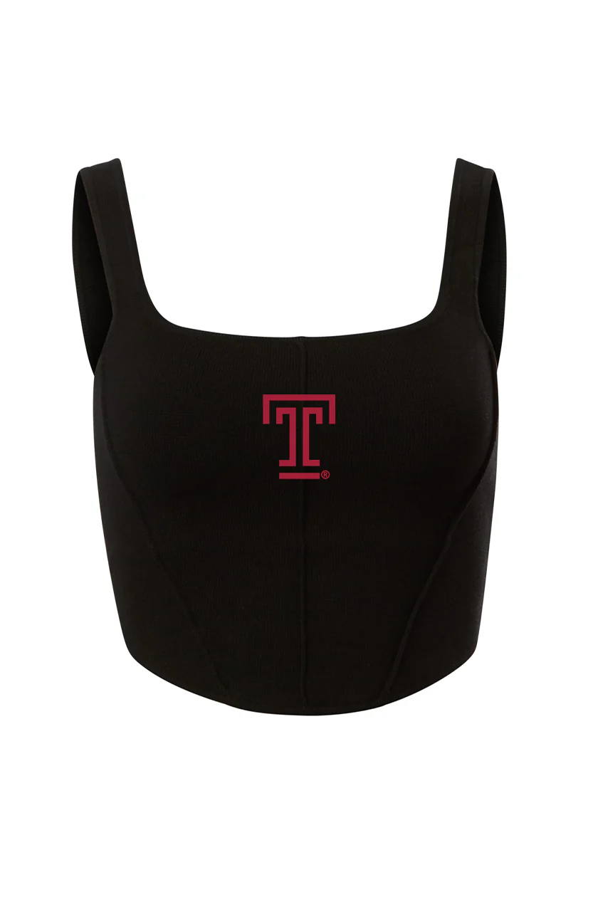 Temple University Knit Corset - Image 3