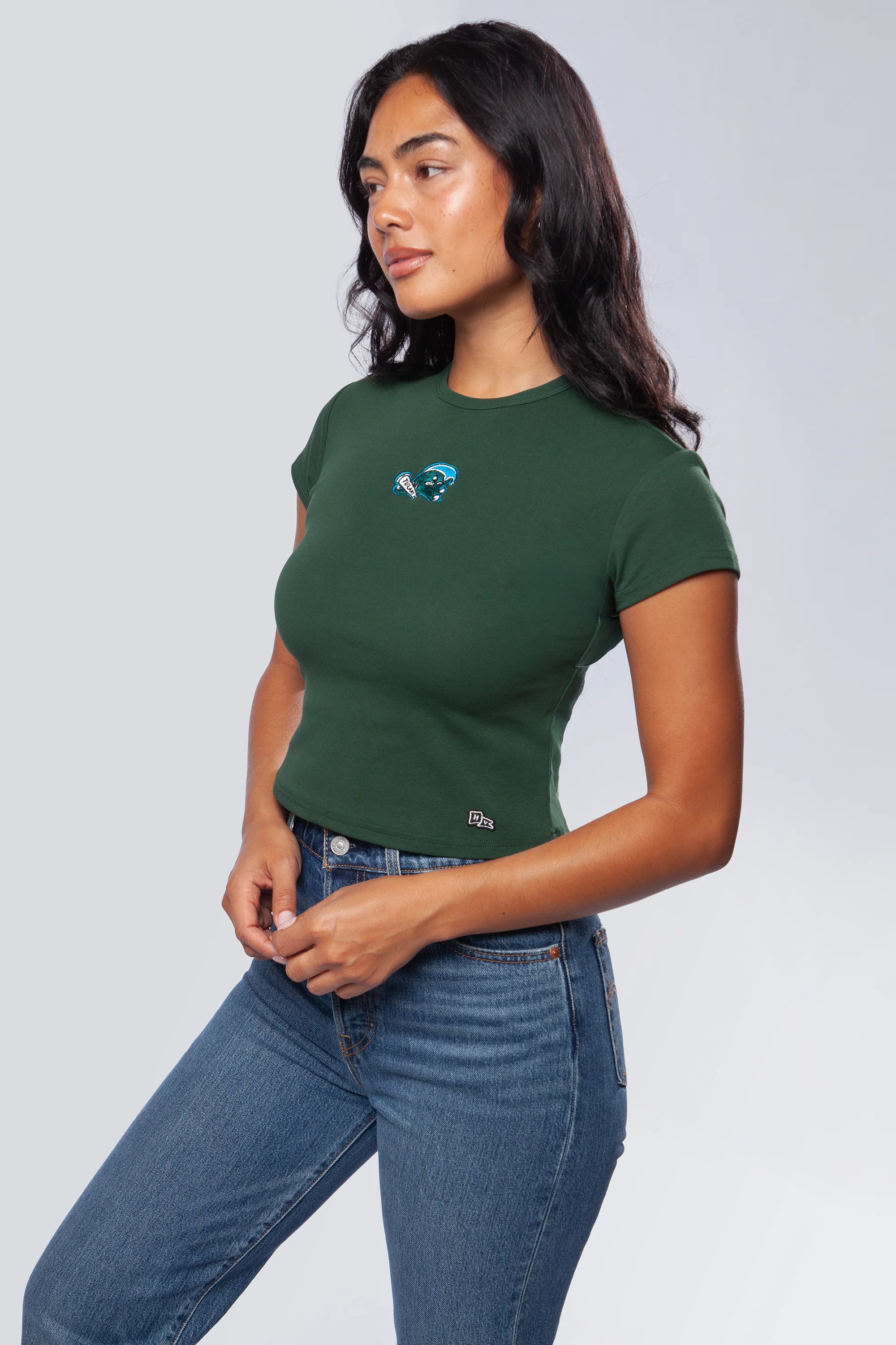 Tulane University Baby Tee - Image 2