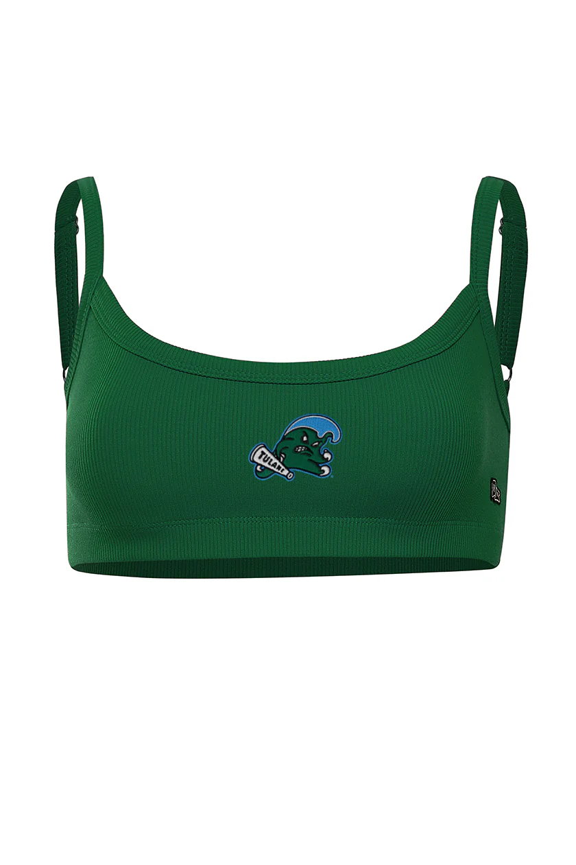 Tulane University Rib Bra Top - Image 9