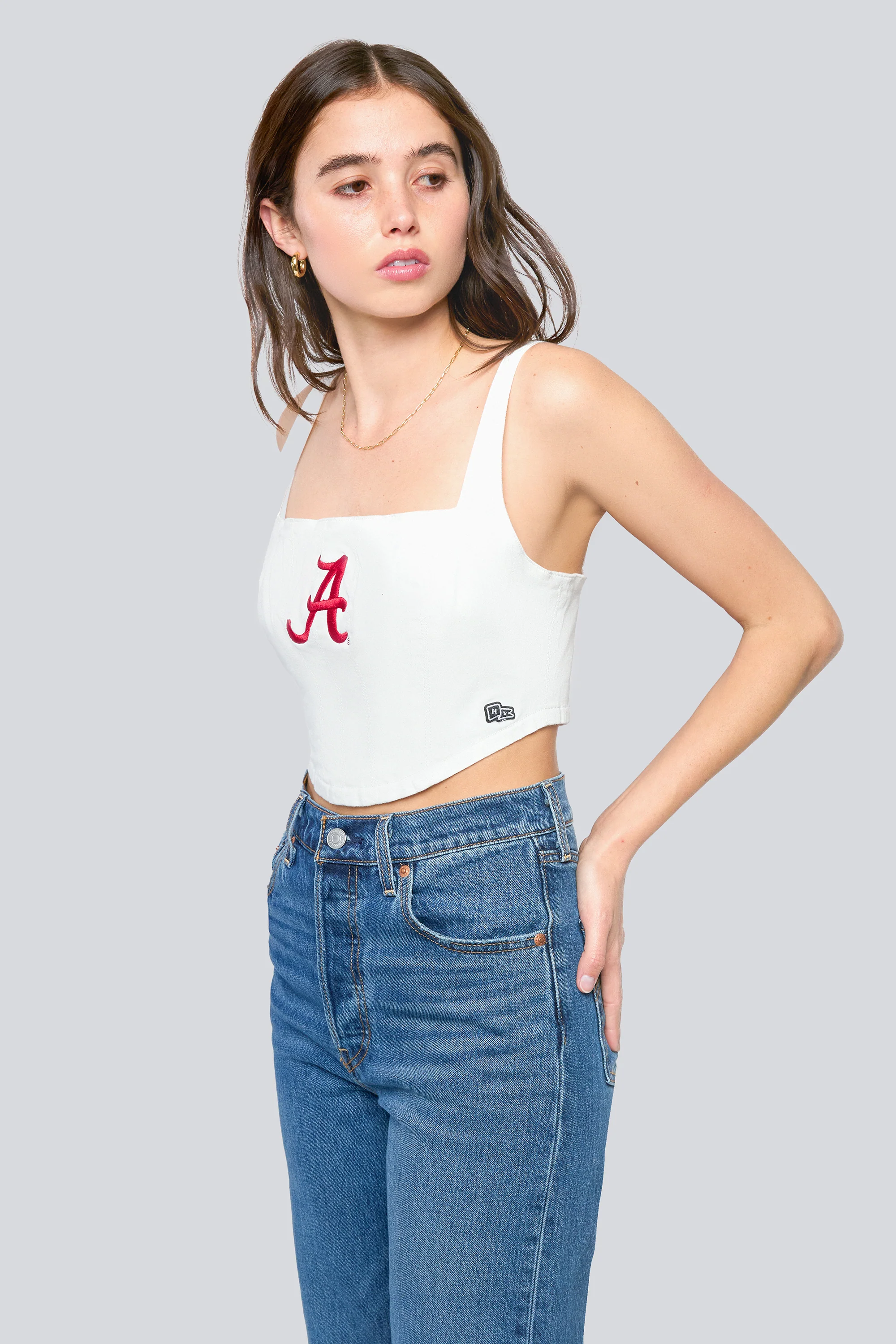 University of Alabama Denim Corset - Image 3