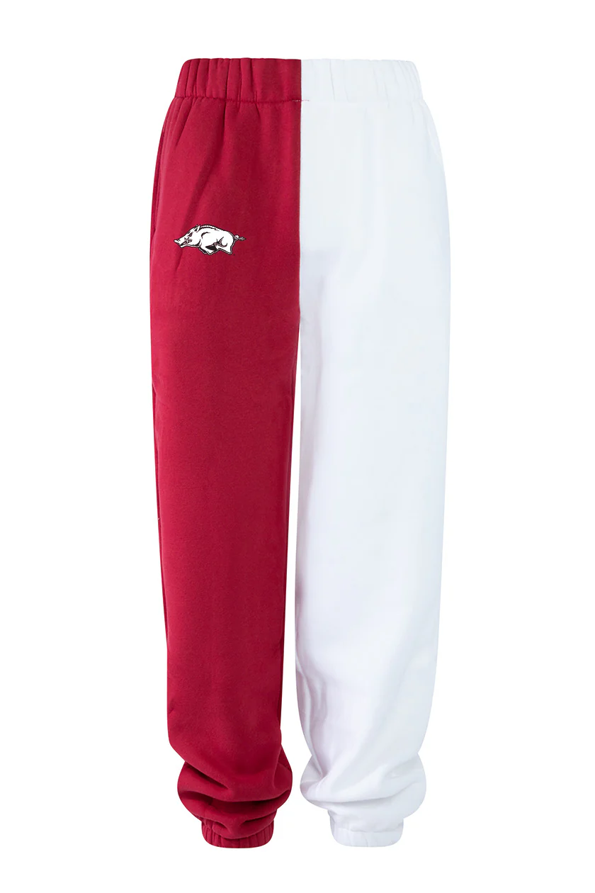 University of Arkansas Color-Block Sweats - Image 5